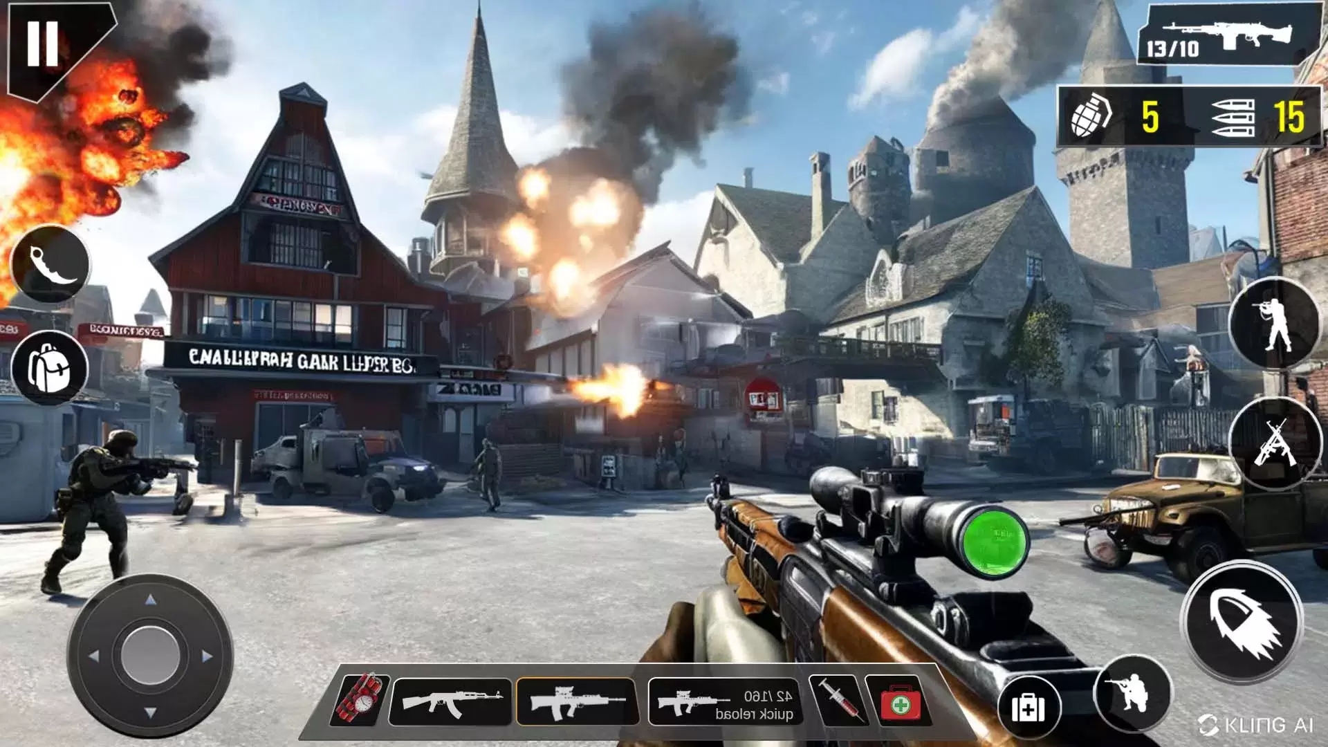 Gun Shooting 3d Shooter Games Tangkapan skrin 4