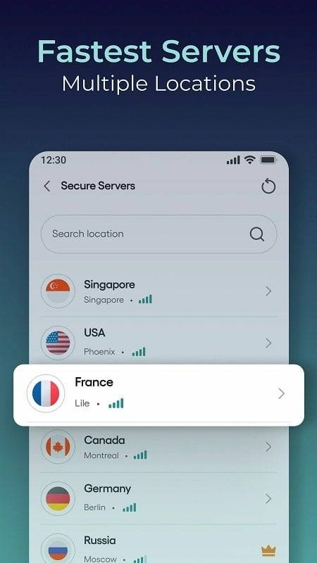 Surge VPN Capture d’écran4