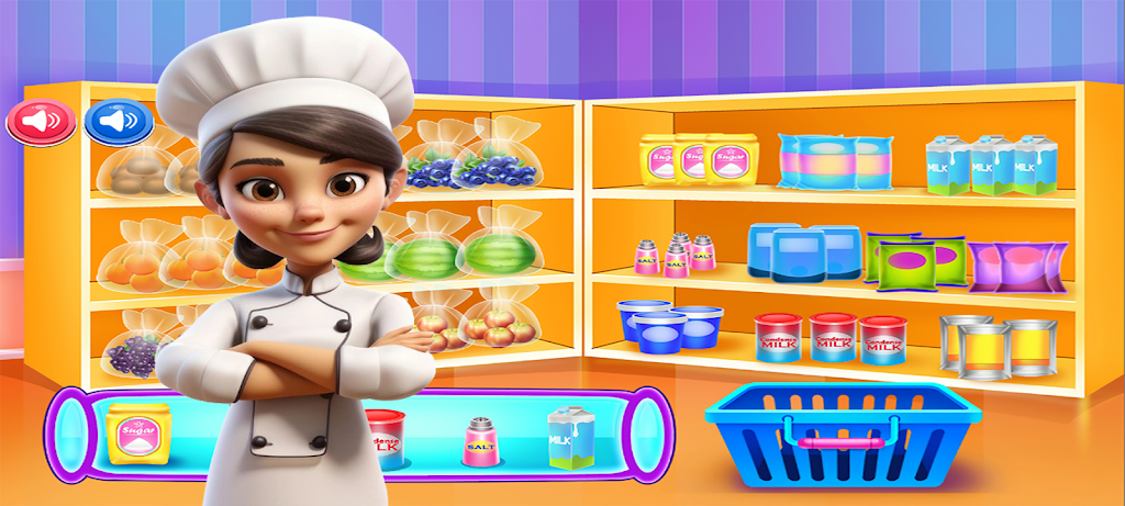 game cooking candy decoration স্ক্রিনশট 1