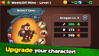 ภาพหน้าจอ Mine Quest 2: RPG Mining Game 3