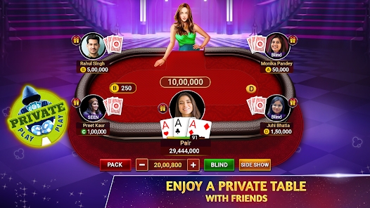 Teen Patti Octro 3 Patti Rummy ảnh chụp màn hình 3