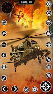 Skywar Gunship Helicopter Game ảnh chụp màn hình 1