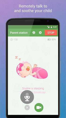 Baby Monitor 3G (Trial)屏幕截圖4