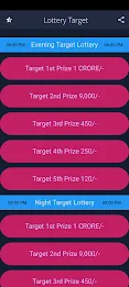 Lottery Target captura de pantalla 1