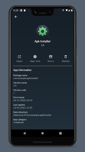 Apk Installer Lite (Package Manager) 스크린 샷 2