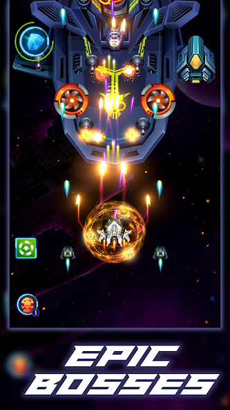 Galaxy Squad: Space Shooter Mod Скриншот 1