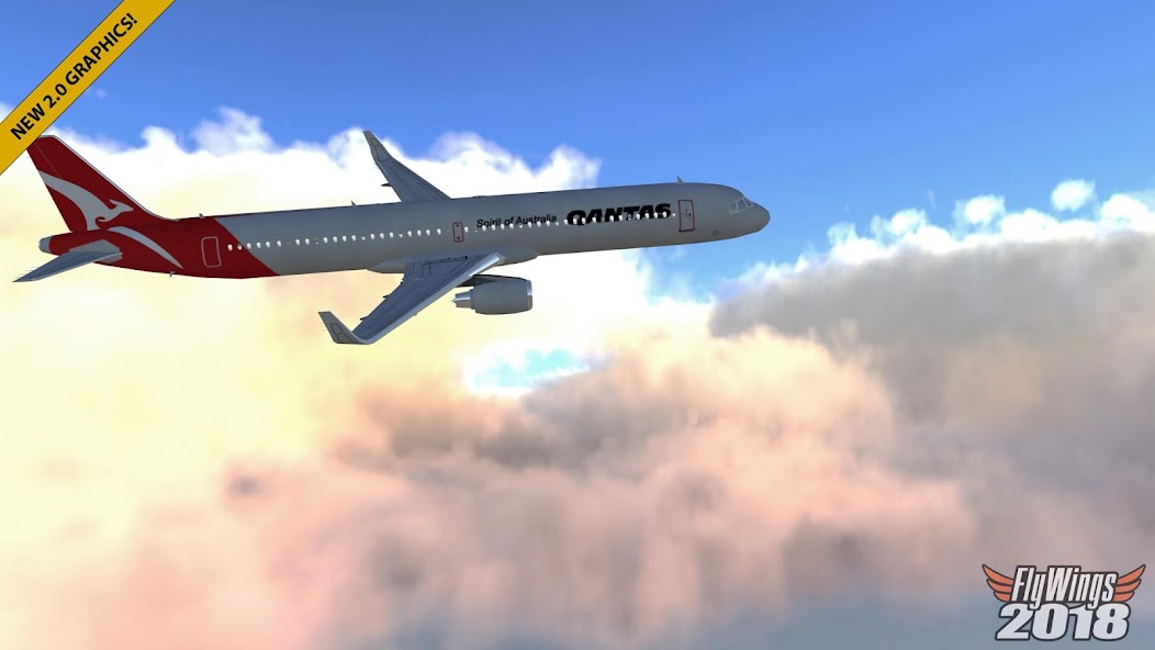 Flight Simulator 2018 FlyWings Mod экрана 2