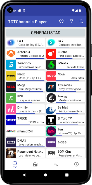 Screenshot TDTChannels 1