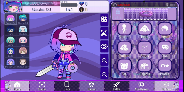 Gacha Lavender captura de pantalla 3