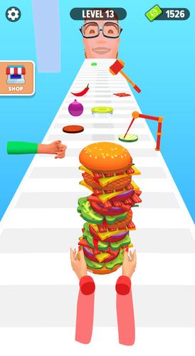 Burger Stack Run Gameスクリーンショット4