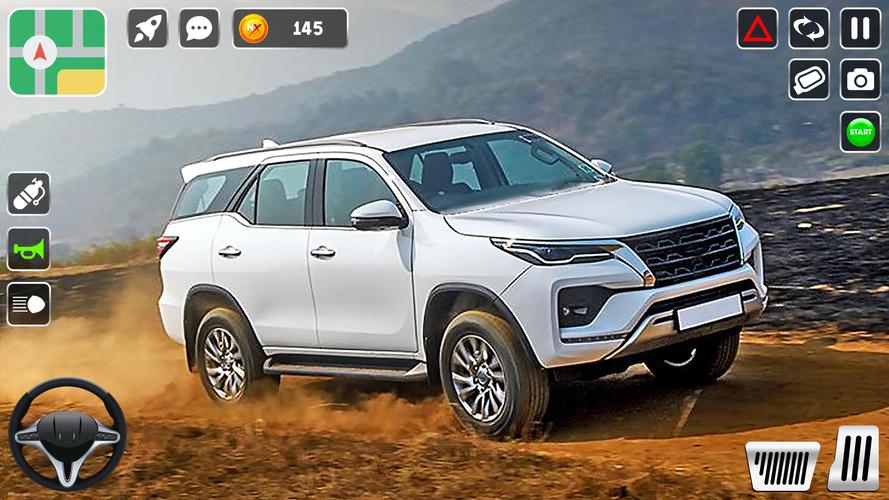 Fortuner Car Simulator Game 3Dスクリーンショット4