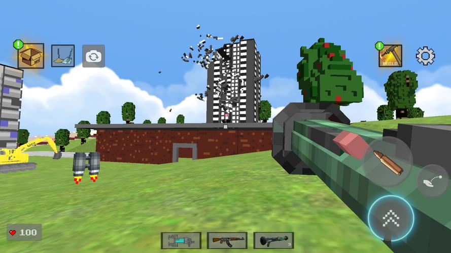Nextbots in Playground: Pixel স্ক্রিনশট 2