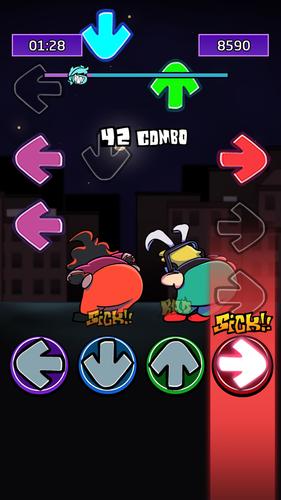Full Mod Rap Battle Night captura de pantalla 2