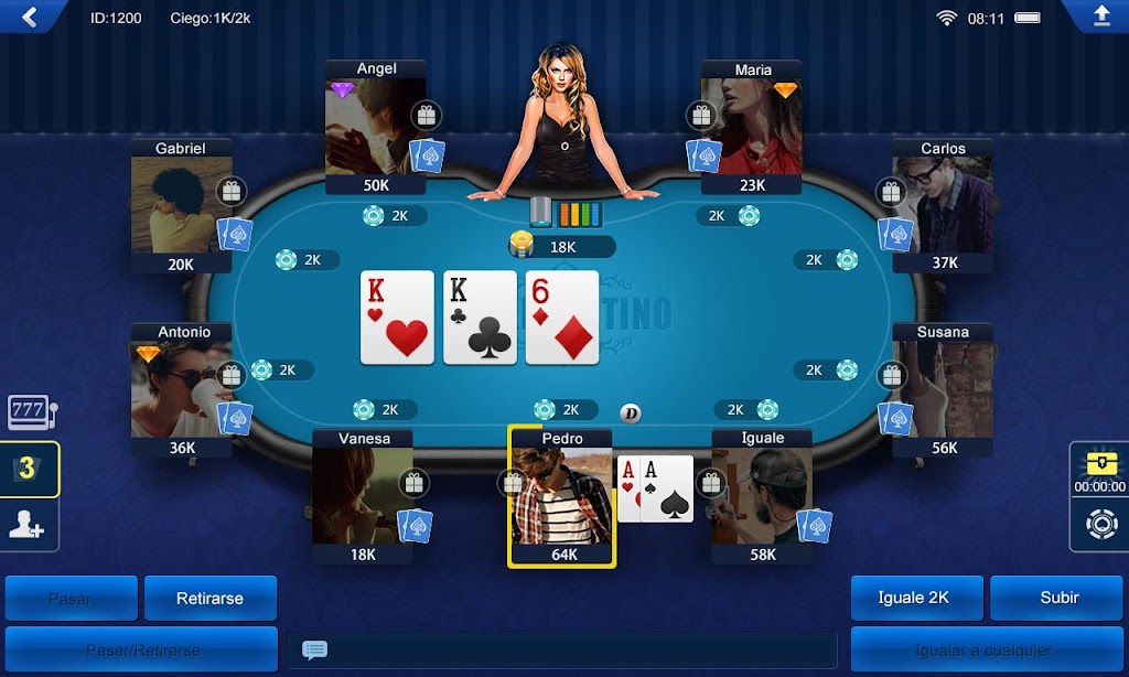 Poker Latino HD ảnh chụp màn hình 3