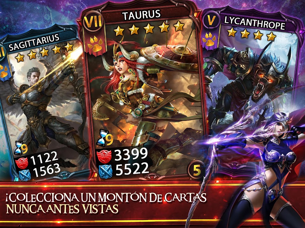 Deck Heroes: Duelo de Héroes экрана 3
