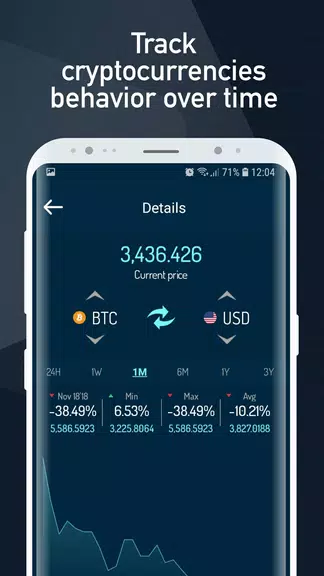 Cryptocurrency Rate Converter屏幕截圖4