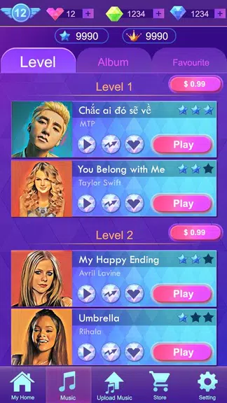 Music Tiles: Music Games экрана 2