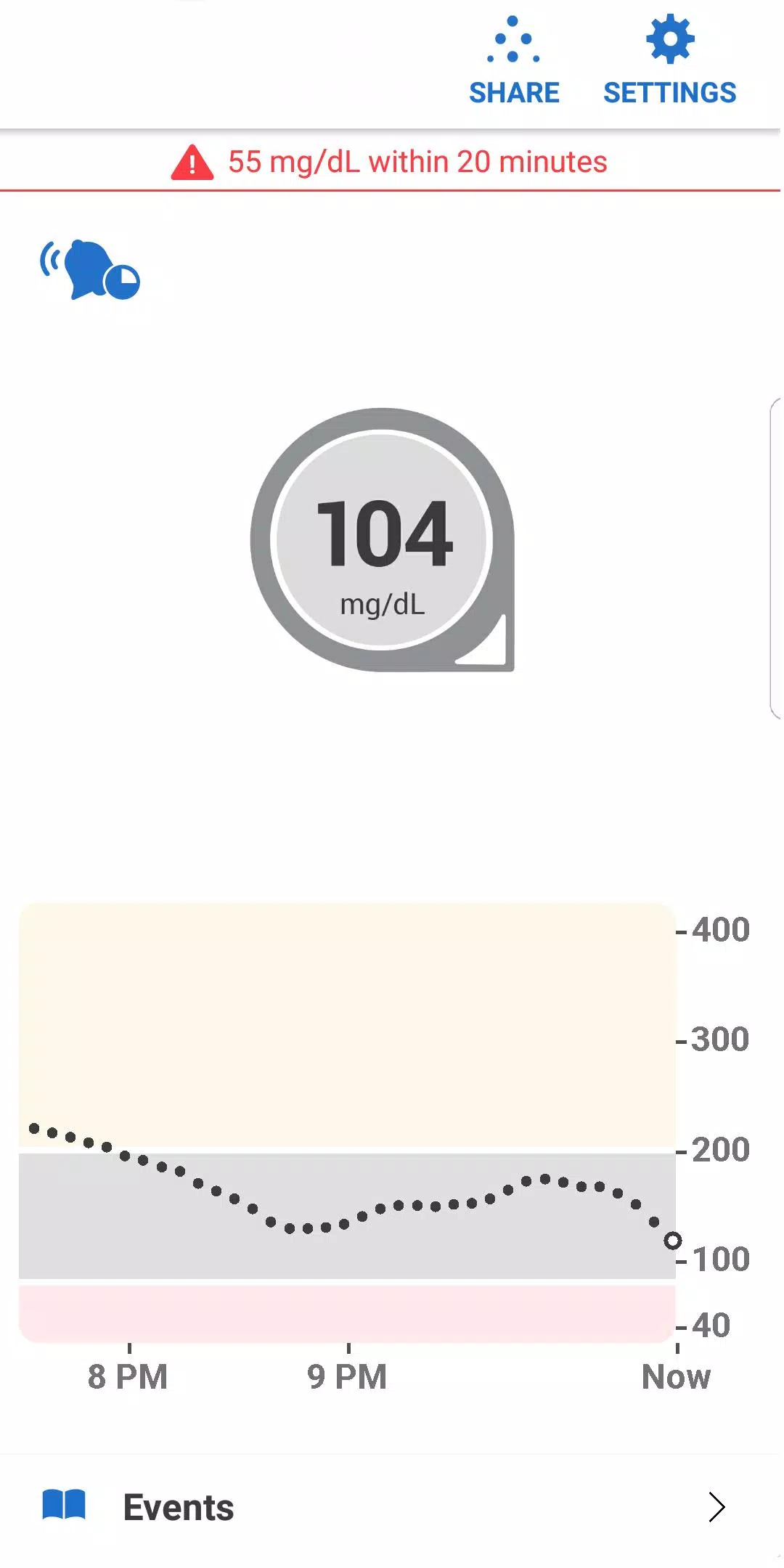 Dexcom G6 Screenshot 3