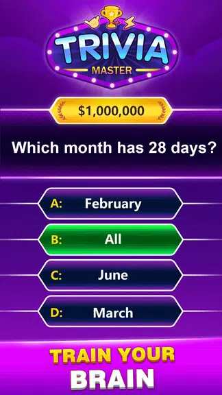 Trivia Master - Word Quiz Game captura de pantalla 1