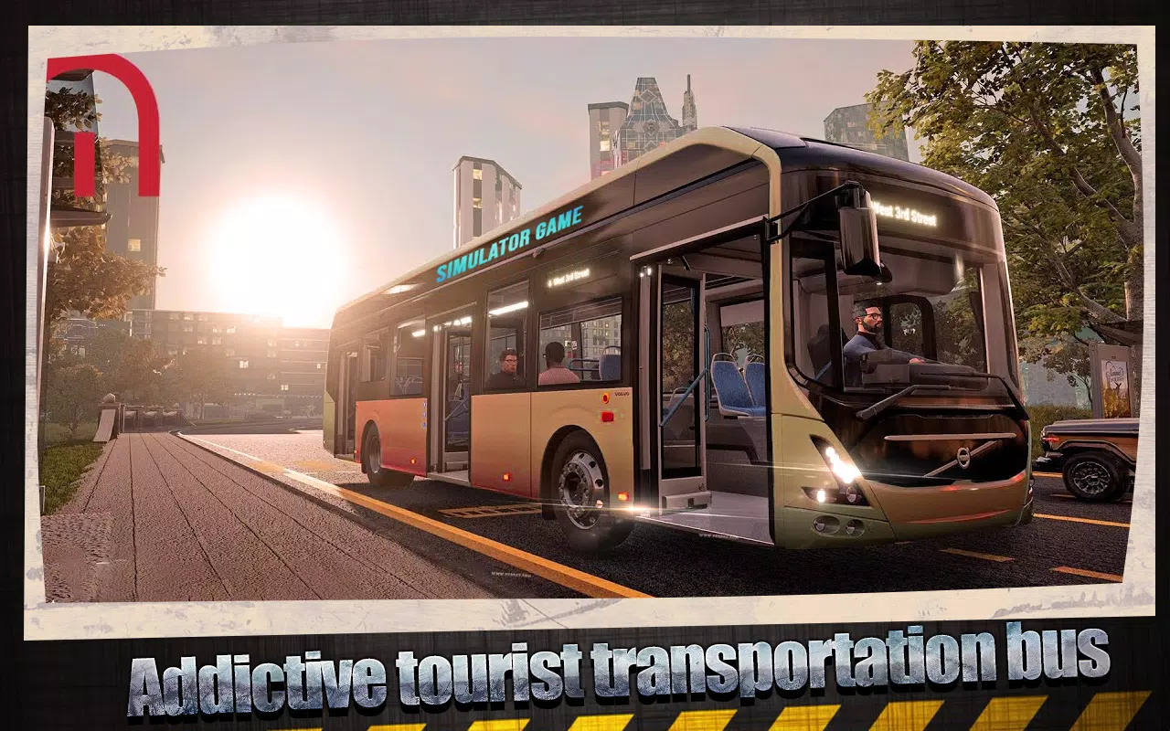 US Bus Ultimate Simulator 3D ကိုဖန်သားပြင်1
