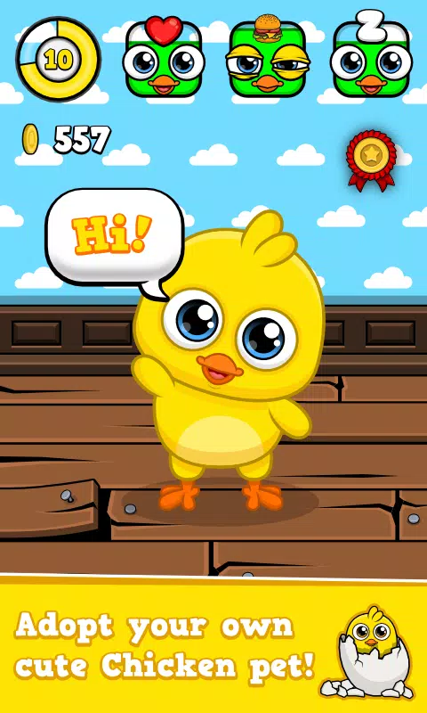 My Chicken - Virtual Pet Game Screenshot 1