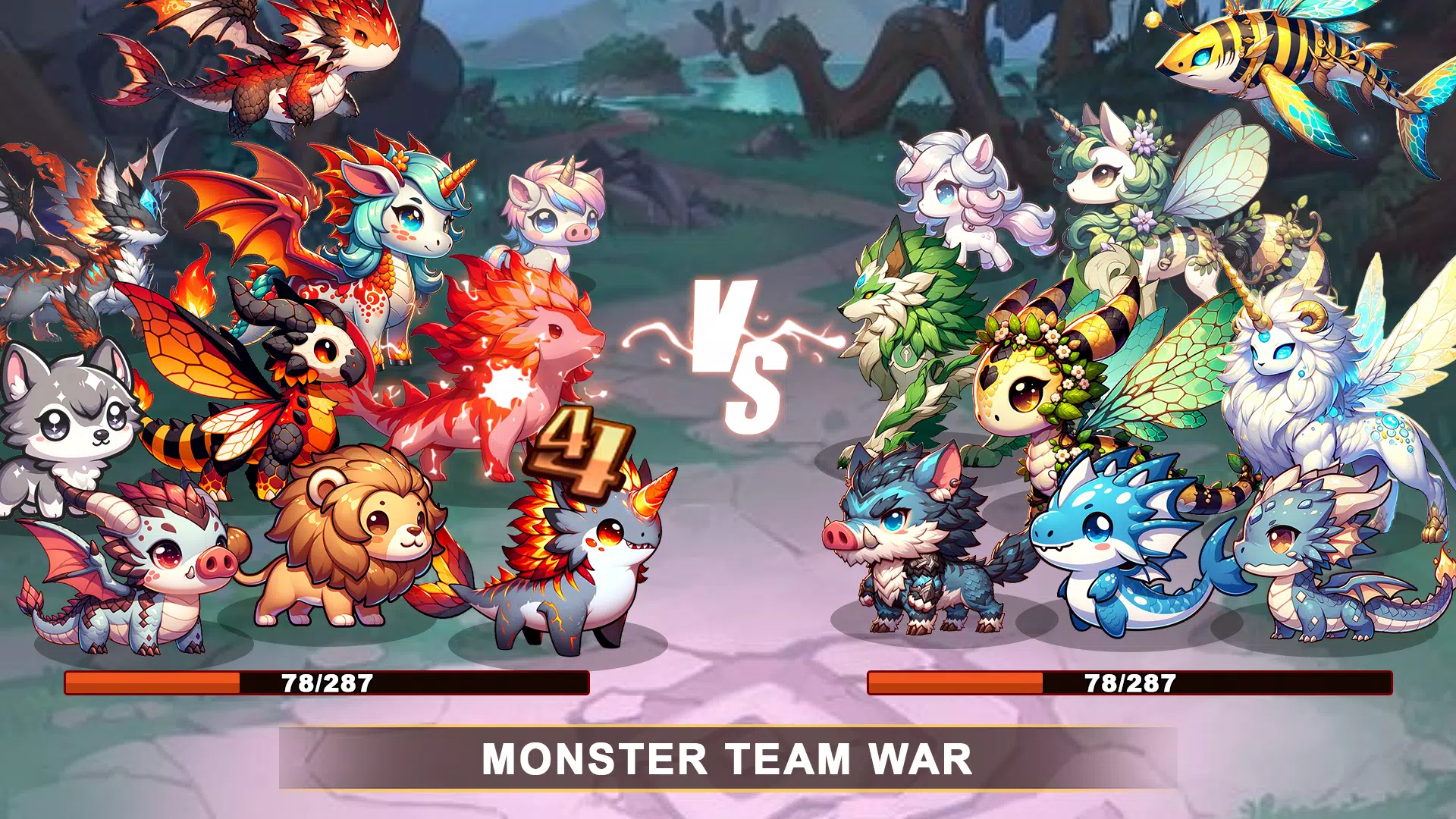 Master Fusion : Monster War ekran görüntüsü 2