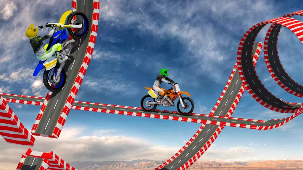 Stunt Bike Race Moto Drive 3D screenshot 4