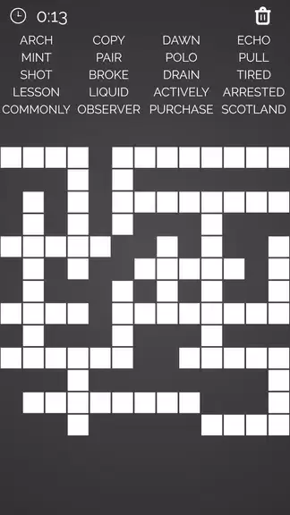 ภาพหน้าจอ Crossword : Word Fill 3