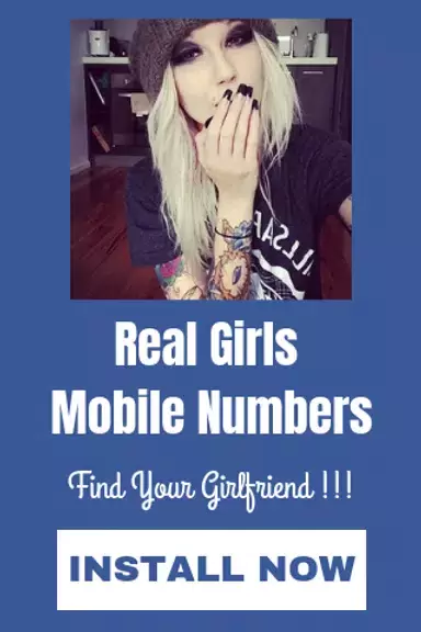 Real Girls Mobile Numbers ဖန်သားပြင်ဓာတ်ပုံ 1