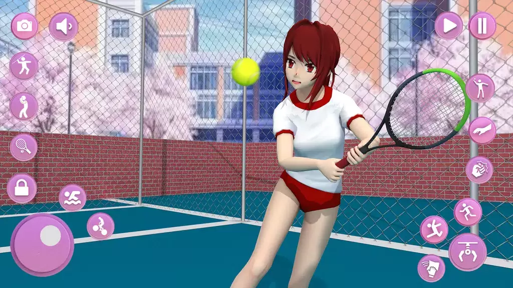 Schermata Anime School Girl Simulator 3D 2