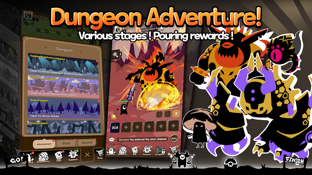 ภาพหน้าจอ Awesome Devil: Idle RPG 4