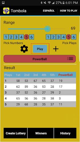 Lottery Strategy Capture d’écran3