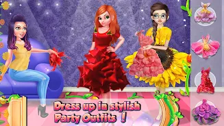 ภาพหน้าจอ Flower Girl : DressUp & Makeup 1