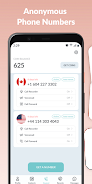 Number2Go: Second Phone Number Capture d'écran 4