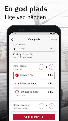 DSB App экрана 3