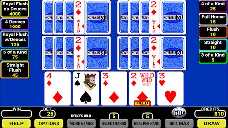 Five Play Poker captura de pantalla 2