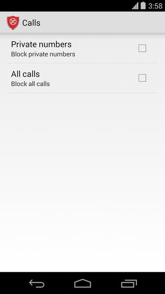 Calls Blacklist - Call Blocker स्क्रीनशॉट 2