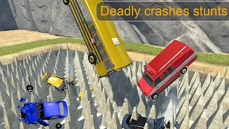 Beam Drive Crash Death Stair C Screenshot 2