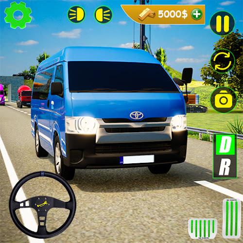 Van Simulator Dubai Car Drive屏幕截圖1