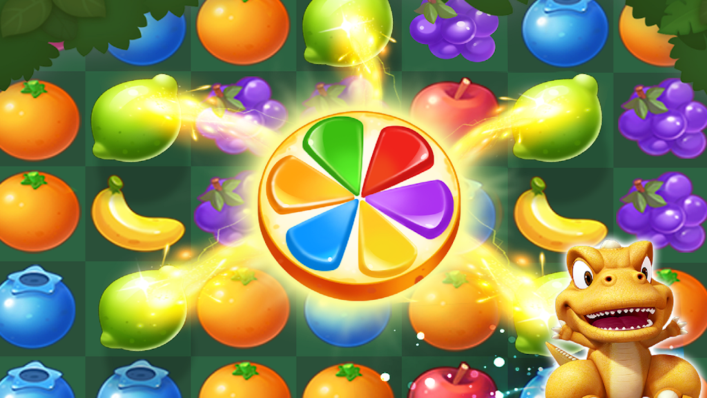 GON: Fruits Match3 Puzzle स्क्रीनशॉट 2