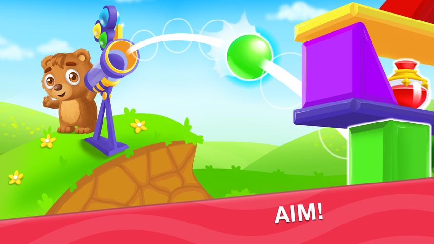Kids shooter for bubble games屏幕截圖2