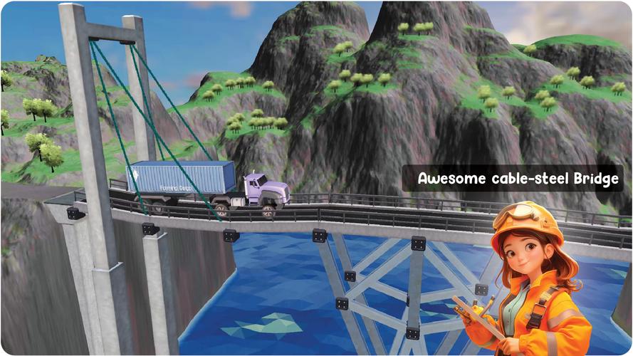 Bridge Constructor экрана 4