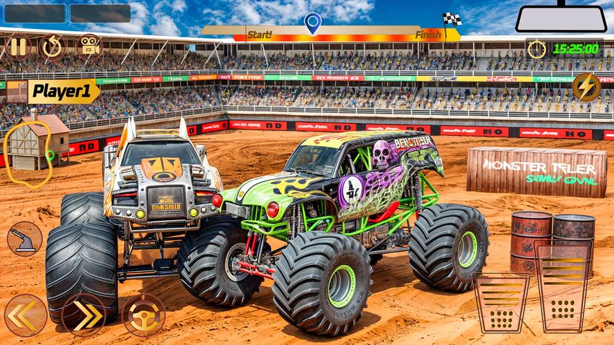 ภาพหน้าจอ Monster Truck: Derby Games 4