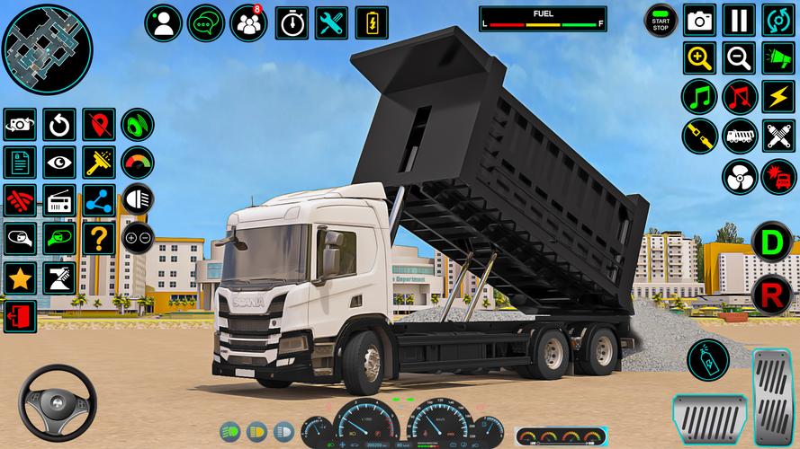 Car Transport Truck Driver 3D screenshot 4