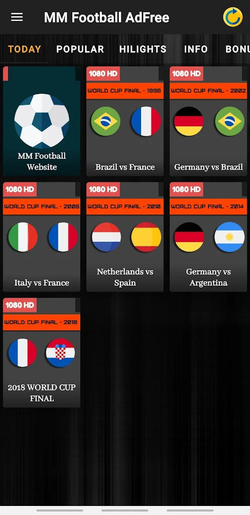 MM Football Blue应用截图第3张