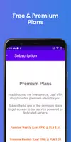 Leaf VPN: stable, unlimited Captura de tela 3