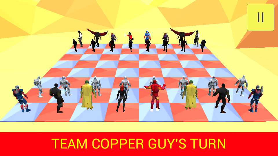 3d Super Hero Chess 스크린 샷 1