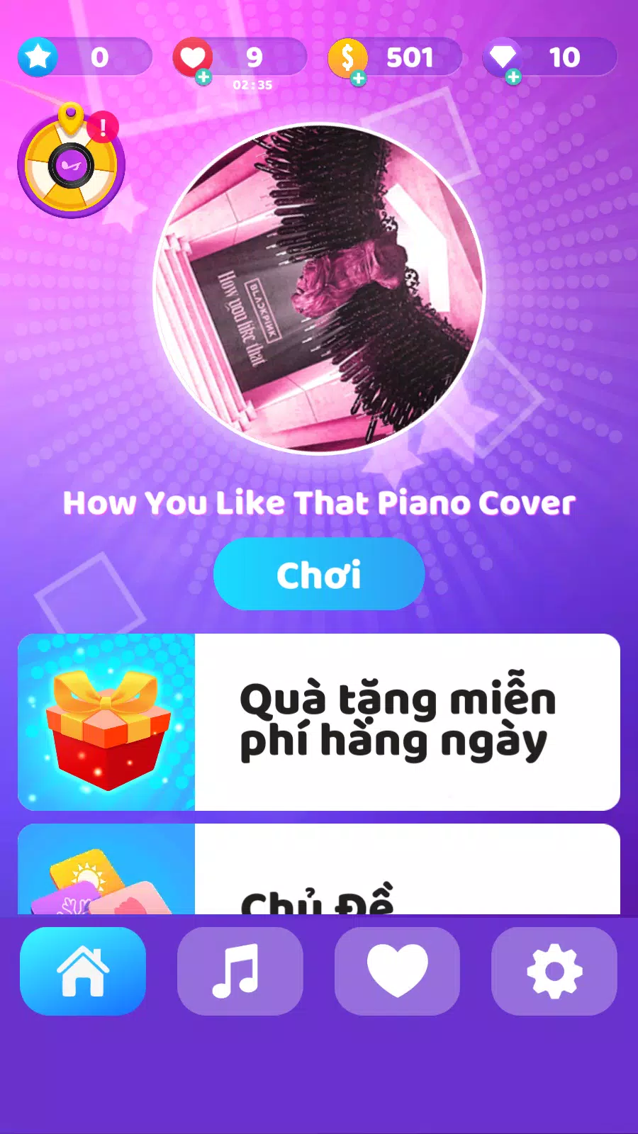 Pink Piano Tiles Kpop 2025应用截图第2张