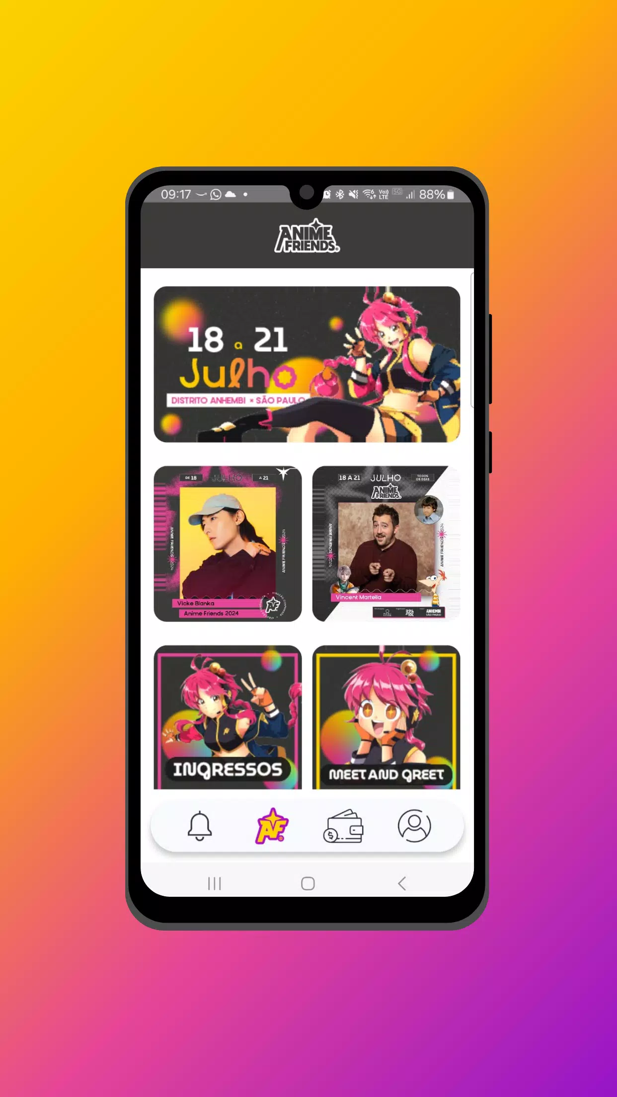 Screenshot App Anime Friends 2