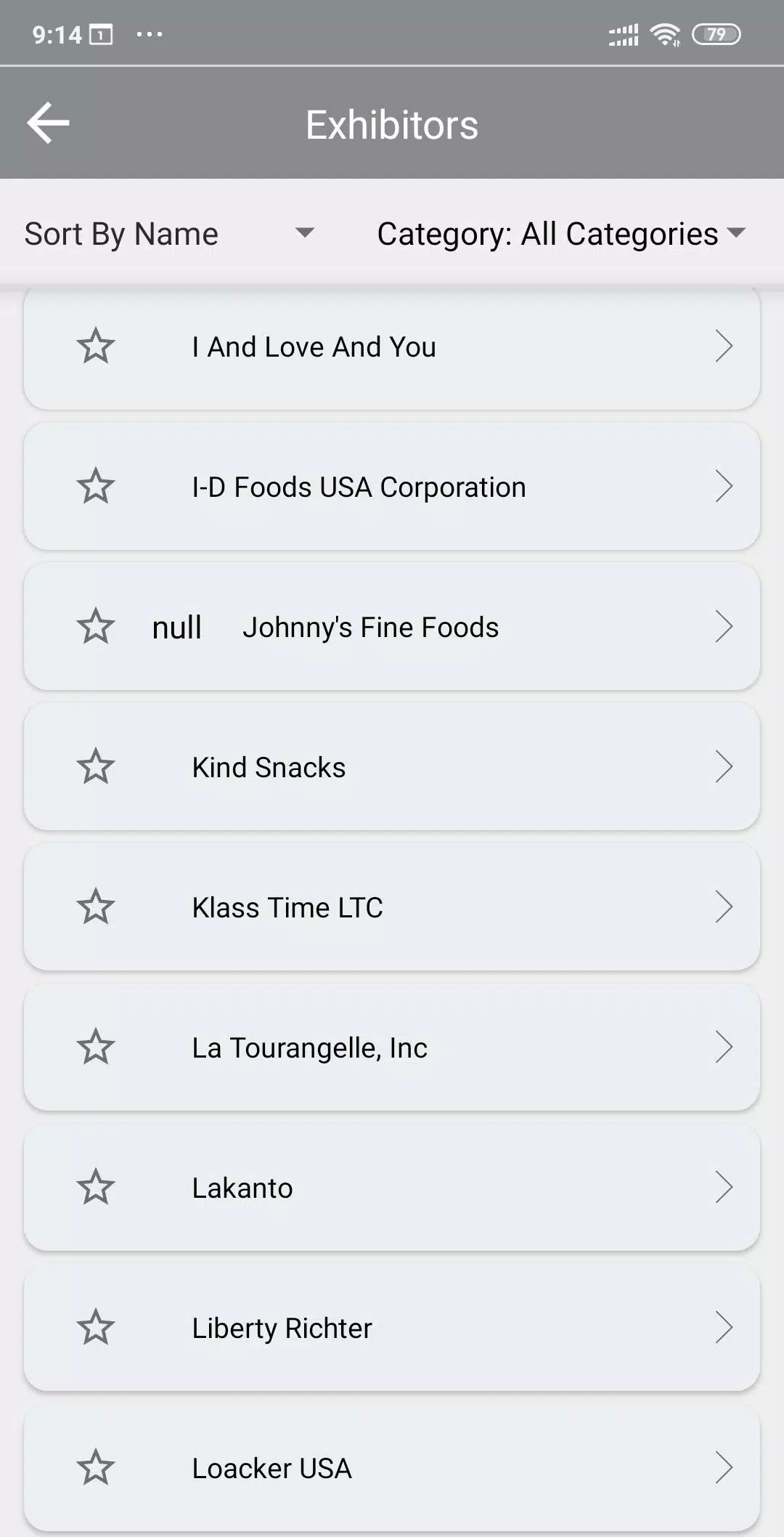 C&S Food Shows Screenshot 4